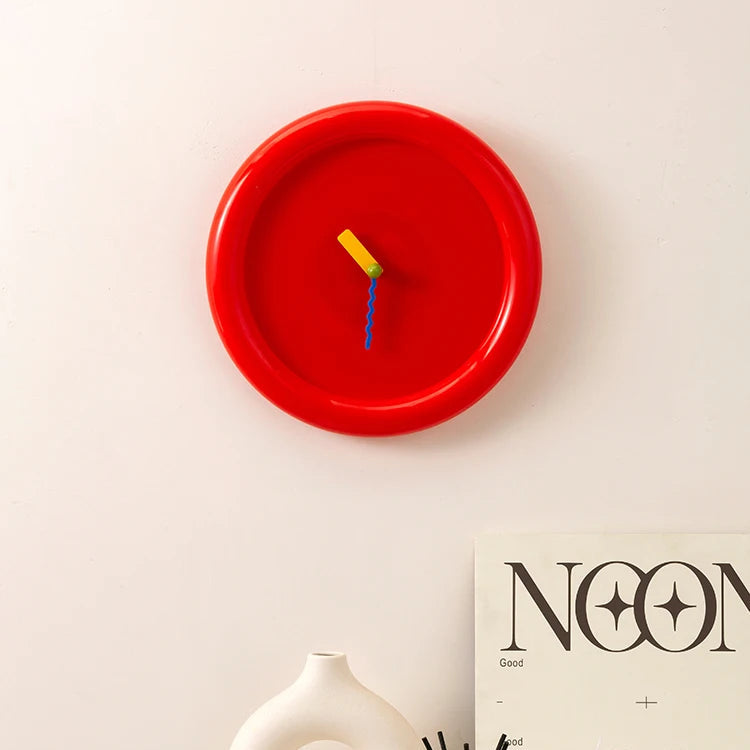 Memphis Wandklok | Moderne Geometrische Woondecoratie