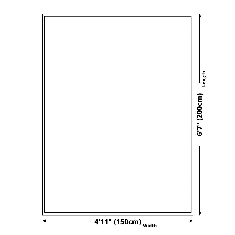Abstract tapijt – Wasbaar, anti-slip – Polyester, voor woonkamer