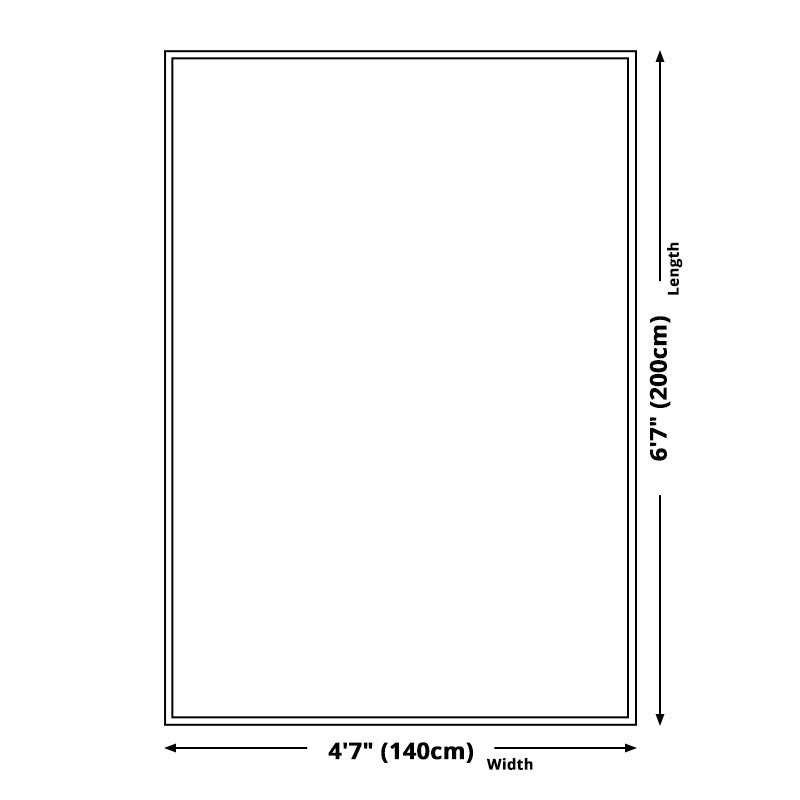 Scandinavische Tapijten – Geometrische vormen en lijnen – Antislip achterkant, Polypropyleen