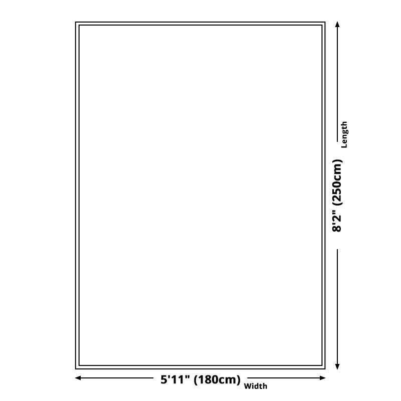 Scandinavische Tapijten – Geometrische vormen en lijnen – Antislip achterkant, Polypropyleen