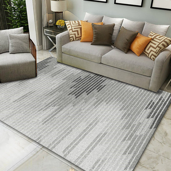 Minimalistisch vloerkleed – Abstract design met lijnen – Polypropyleen, eenvoudig te onderhouden, antislip