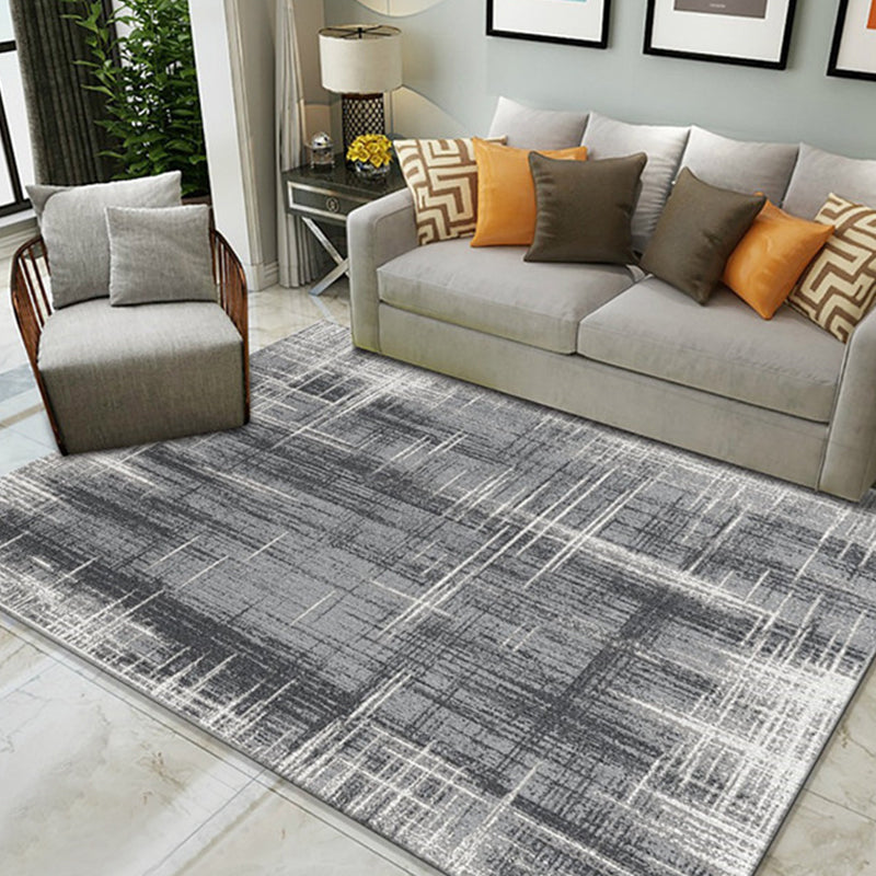 Minimalistisch vloerkleed – Abstract design met lijnen – Polypropyleen, eenvoudig te onderhouden, antislip