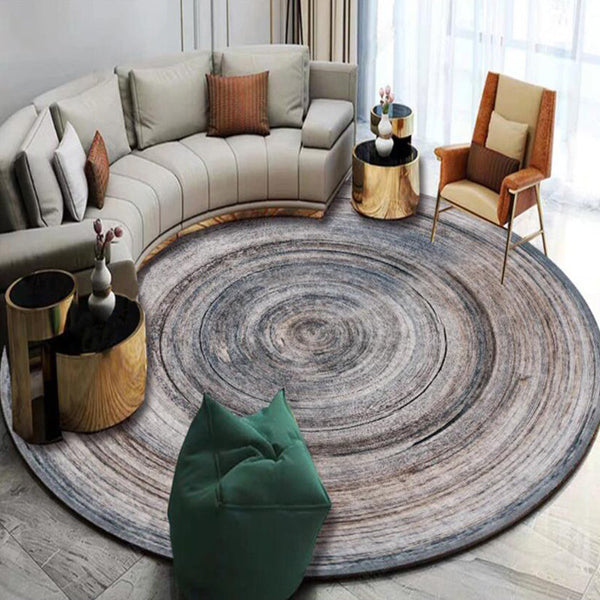Tapijt – Abstract houten korrelpatroon – Polyester, machinewasbaar voor huizendecoratie