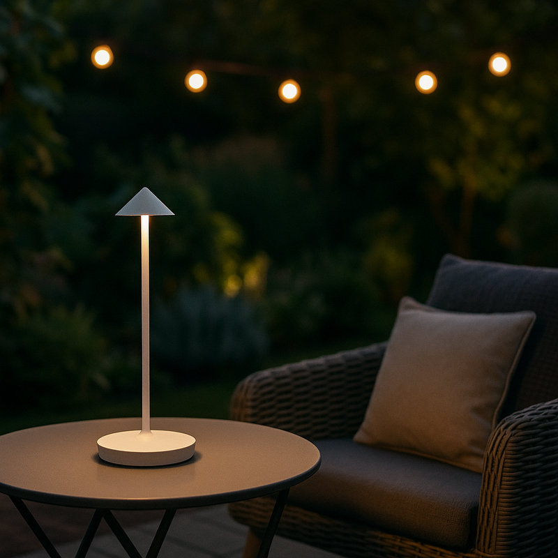 Tafellamp – Dimbare LED-verlichting, waterdicht, draadloos | Minimalistisch design