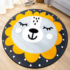 Vloerkleed kinderen – Cartoon patroon – Synthetisch, anti-slip achterkant, kleurvast, machinewasbaar
