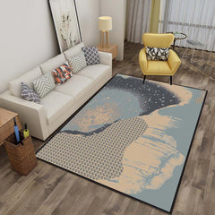 Geometrisch Tapijt – 3D Illusie, Anti-slip, Huisdiervriendelijk, Machine Wasbaar, Polyester