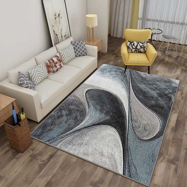 Geometrisch Tapijt – 3D Illusie, Anti-slip, Huisdiervriendelijk, Machine Wasbaar, Polyester