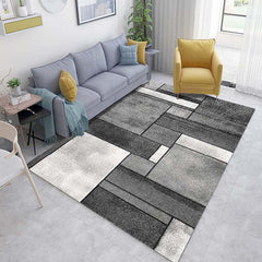 Geometrisch Tapijt – 3D Illusie, Anti-slip, Huisdiervriendelijk, Machine Wasbaar, Polyester