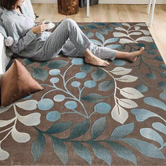 Synthetisch binnen tapijt – Abstract geometrisch design – Niet-slip, wasbaar, huisdiervriendelijk