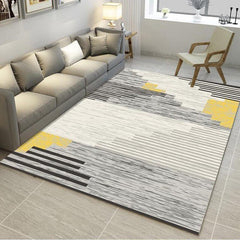 Synthetisch binnen tapijt – Abstract geometrisch design – Niet-slip, wasbaar, huisdiervriendelijk