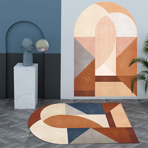 Vloerkleed – Eenvoudig luxe, huisdiervriendelijk en onderhoudsvriendelijk | Geometrisch patroon