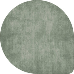 Vloerkleed – Onregelmatige vorm, anti-slip achterkant – Katoen mengsel, multi-gekleurde decoratie