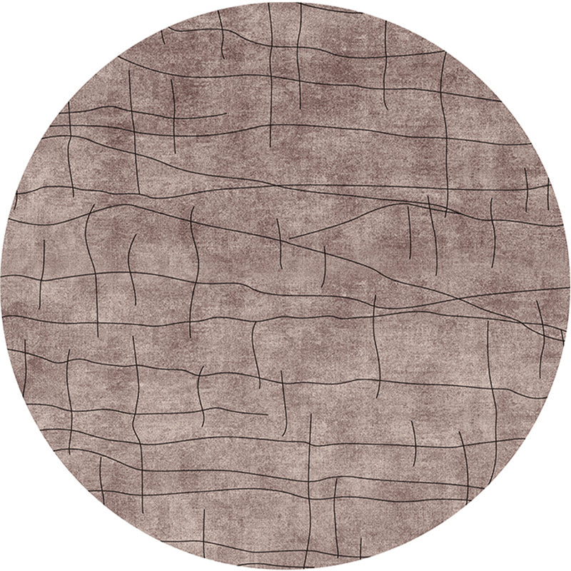 Trendy tapijt – Multi-gekleurde abstracte print – Vlekbestendig en anti-slip achterkant