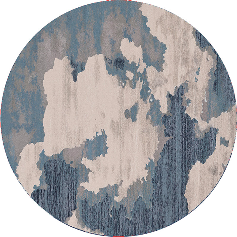 Trendy tapijt – Multi-gekleurde abstracte print – Vlekbestendig en anti-slip achterkant