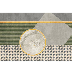 Tapijt – Vlekbestendig | Anti-slip | Katoenmix met geometrisch patroon
