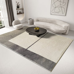 Slaapkamer tapijt – Modern abstract design – Polyester, wasbaar, niet-slip achterkant