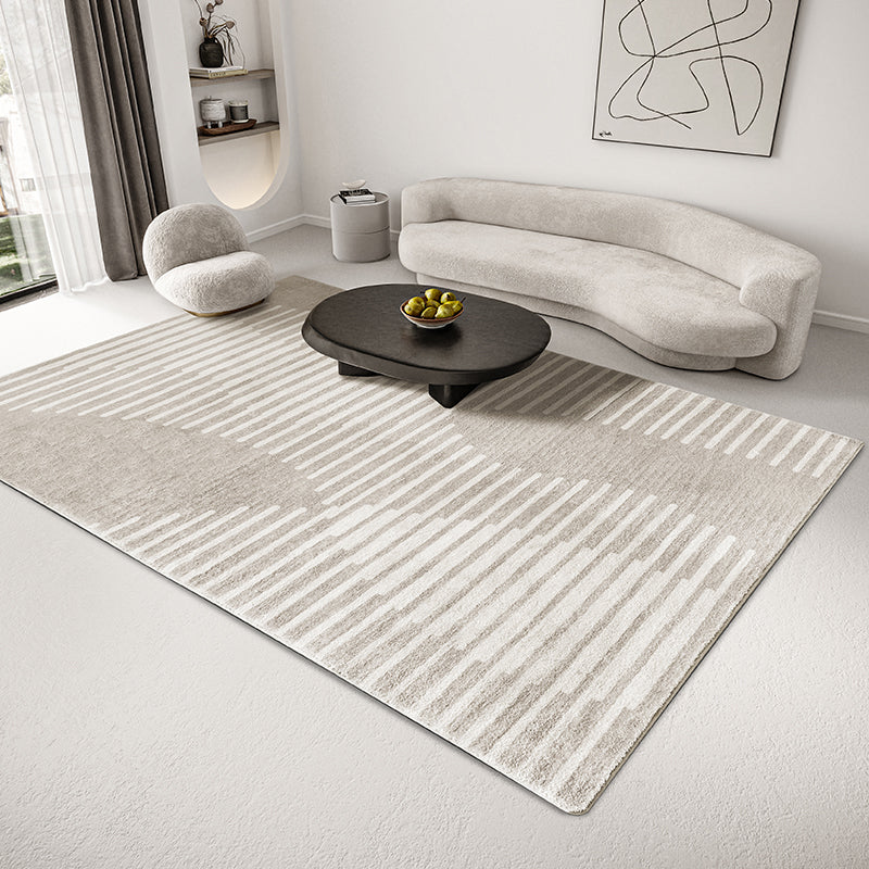 Slaapkamer tapijt – Modern abstract design – Polyester, wasbaar, niet-slip achterkant