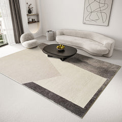 Slaapkamer tapijt – Modern abstract design – Polyester, wasbaar, niet-slip achterkant