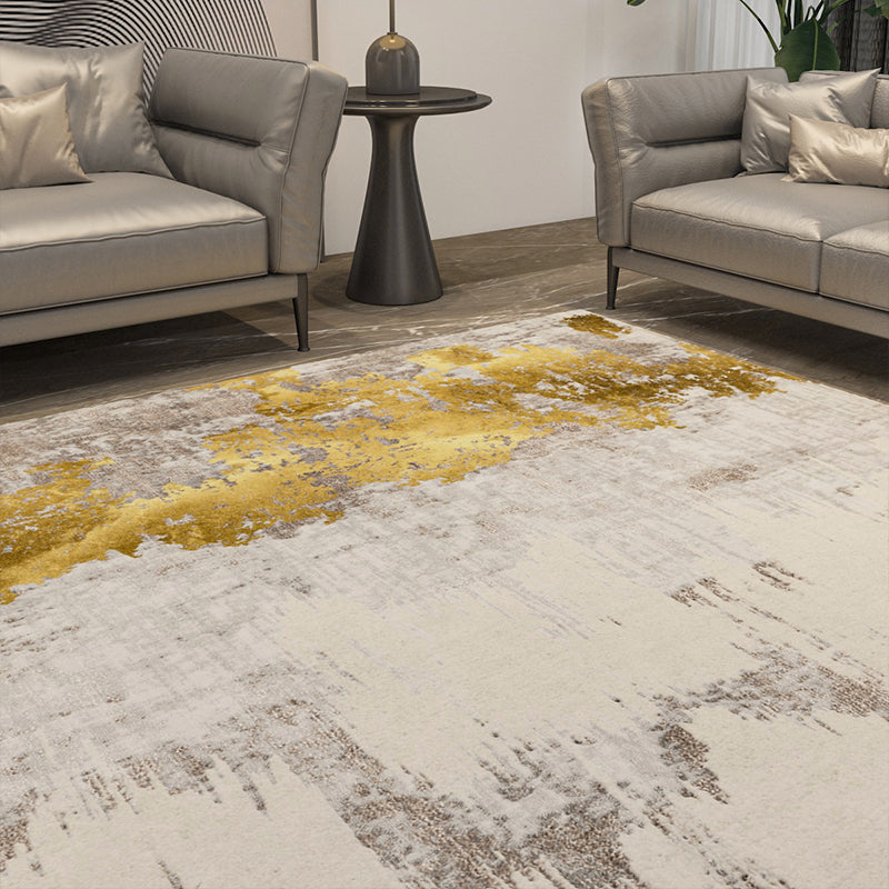 Roest Print Tapijt – Anti-slip | Machinewasbaar, Vlekbestendig, Synthetisch Vloerkleed