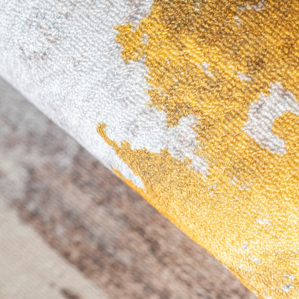 Roest Print Tapijt – Anti-slip | Machinewasbaar, Vlekbestendig, Synthetisch Vloerkleed
