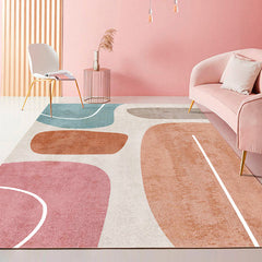 Abstract tapijt – Wasbaar en vlekbestendig – Synthetisch en antislip
