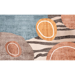 Abstract tapijt – Wasbaar en vlekbestendig – Synthetisch en antislip