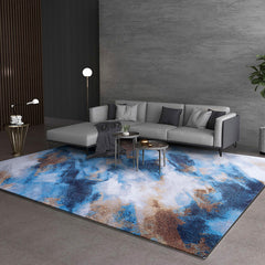 Woonkamer Tapijt – Abstract Patroon, Synthetisch, Antislip Ondergrond, Wasbaar