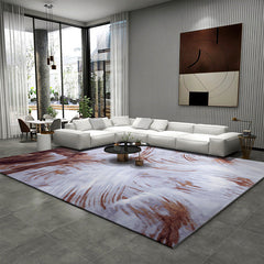 Woonkamer Tapijt – Abstract Patroon, Synthetisch, Antislip Ondergrond, Wasbaar