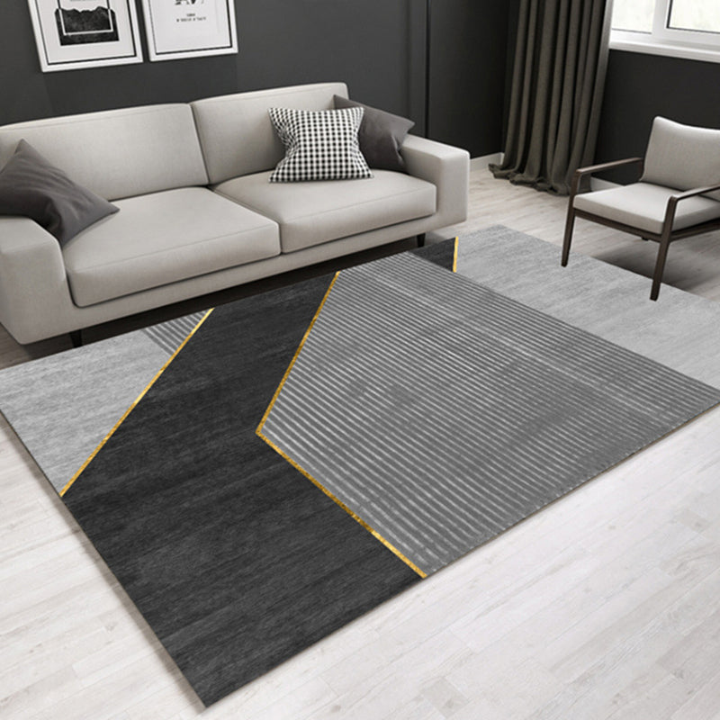 Geometrisch tapijt – Wasbaar, huisdiervriendelijk, antislip | Synthetisch, machinegeweven