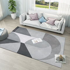 Kleurblok vloerkleed – Wasbaar | Anti-slip achterkant | Polyester, voor binnen gebruik
