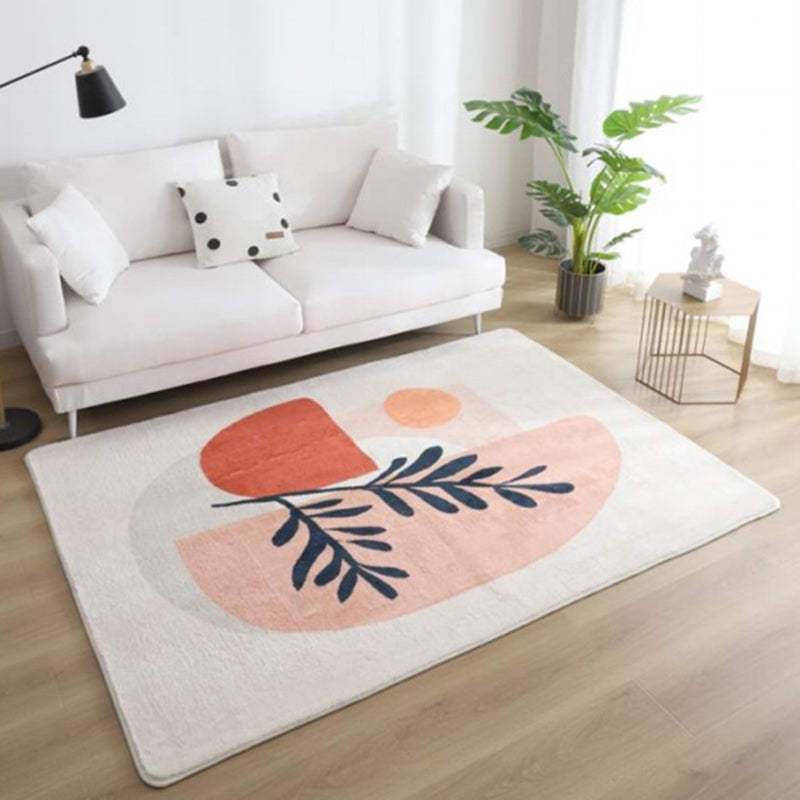 Noordse vloerkleed – Handgedrukt, antislip, machinewasbaar – Polyester, geschikt voor binnenruimtes