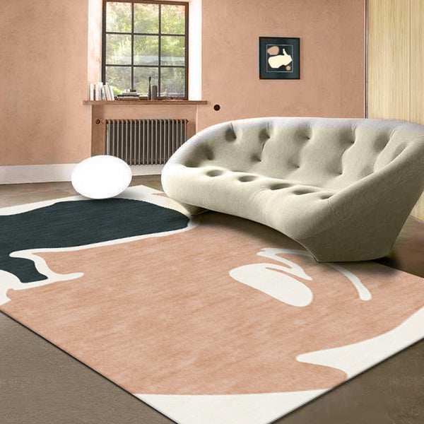 Kleurblok tapijt – Antislip achterkant – Polypropyleen, huisdiervriendelijk, binnenvloerkleed