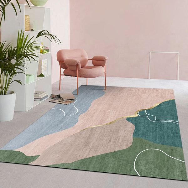 Vloerkleed – Eenvoudig en vlekbestendig – Polypropyleen met anti-slip achterzijde