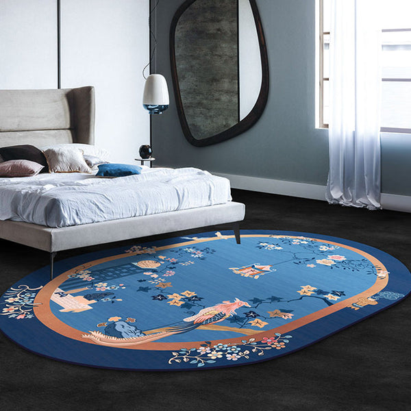 Kleed – Vintage design – Katoenen blend, niet-slip achterzijde, kleurbestendig, binnendeken voor slaapkamer