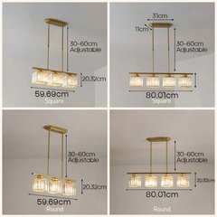 Multi-Head Hanglamp – Scandinavisch Design – Geschikt voor Diverse Ruimtes