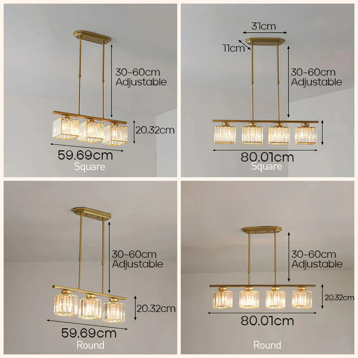 Multi-Head Hanglamp – Scandinavisch Design – Geschikt voor Diverse Ruimtes