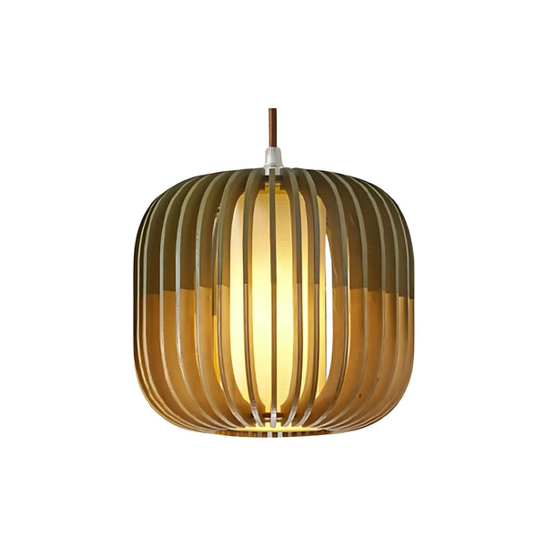 Houten Hanglamp – Modern design – Geschikt voor woonkamer, plafondmontage, energiezuinig