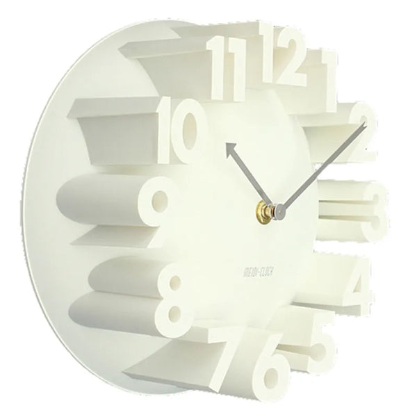 Moderne 3D-cijferige wandklok | Stille en stijlvolle woondecoratie