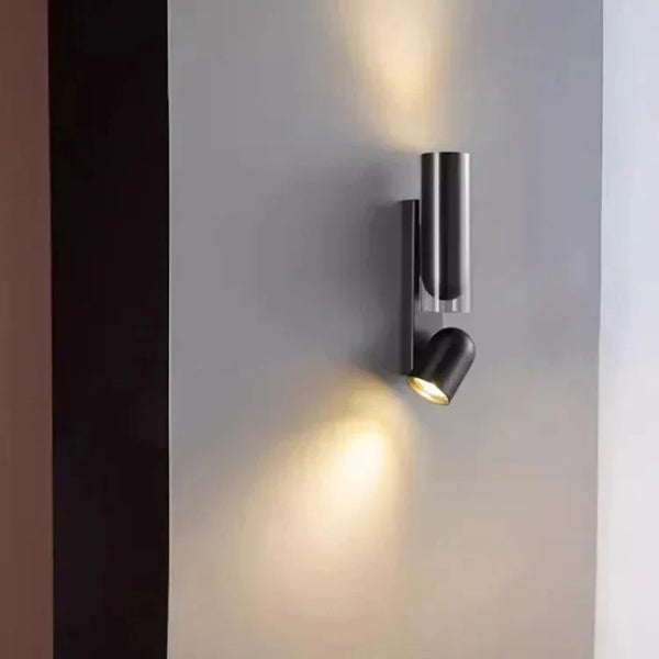 Wandlamp – LED-Nachttischlampe, op- en neer stralend | Energiezuinig, moderne uitstraling