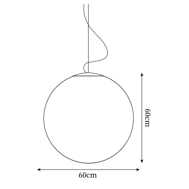 Hanglamp – Maanontwerp – Modern design, geschikt voor diverse interieurstijlen