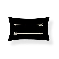 Rechthoekige Kussenhoes | Geometrisch Zigzag Design | Scandinavische Stijl - POUEV