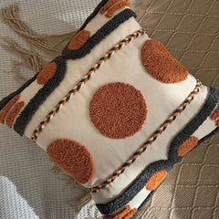 Nordic Luxe Kussenhoes | Bohemian Stijl met Kwastjes - POUEV