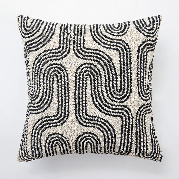 Moderne Geometrische Tufted Kussenhoes | Decoratieve Kussenhoes Sofa - POUEV