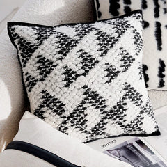 Franse Retro Kussenhoes | Moderne Decoratieve Kussenhoes - POUEV