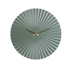 Moderne metalen wandklok | Stille en elegante minimalistische klok voor thuis en kantoor