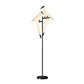 Perch Light Floor Lamp | LED Designer Gold Origami Bird Standing Lamp - POUEV