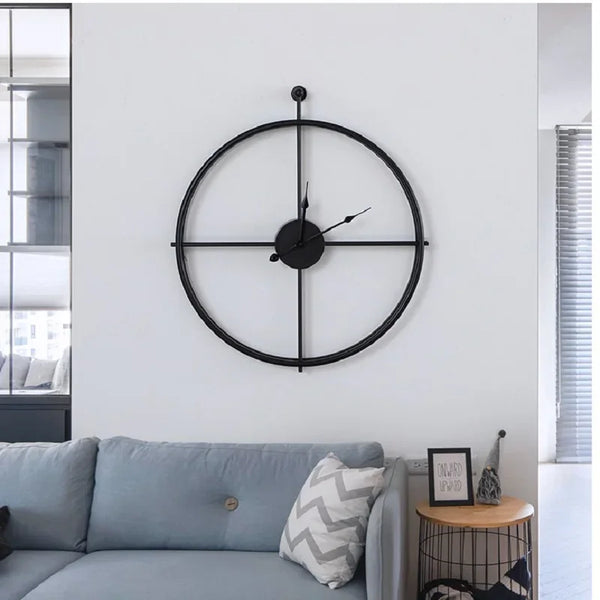 Moderne wandklok in Europese stijl | Creatieve modeklok voor huis- en kantoordecoratie