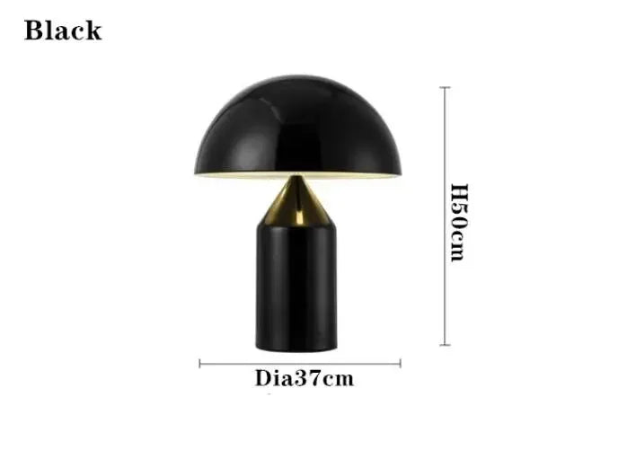 Modern Luxury Nordic Mushroom LED Table Lamp | Eye Protection Decorative Light - POUEV
