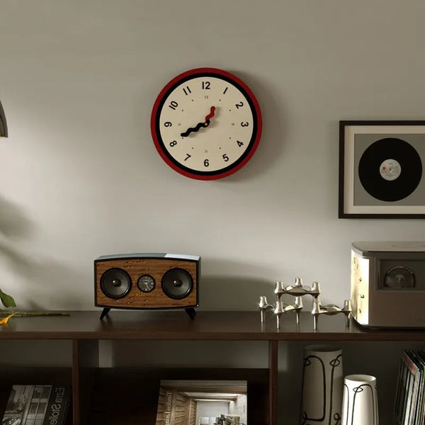 Wandklok in Scandinavische stijl | Minimalistische en moderne woondecoratie