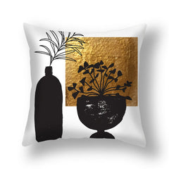 Luxe Kussenhoes | Zon en Bloemenmotief - POUEV